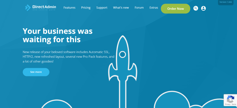 DirectAdmin web